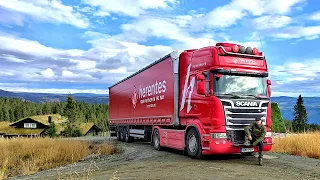 Trucker in Scandinavia: return! Fast adaptation after the holidays!