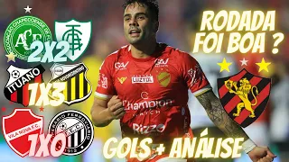 SÉRIE B : RODADA FOI BOA PRO SPORT? VILA NOVA 1X0 OPERÁRIO | CHAPE 2X2 AMÉRICA-MG | ITUANO