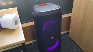 Jbl Partybox 300 100% Volume AC Bass Test!