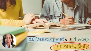 Haven’t been in school in forever!? Learn 22 math skills every student should kn [Accuplacer Test]