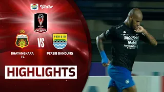 Highlights - Bhayangkara FC VS Persib Bandung | Piala Presiden 2022