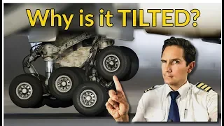 Why is the LANDING GEAR TILTED? Explained by CAPTAIN JOE