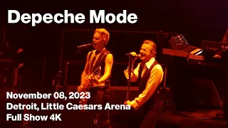 Depeche Mode 2023-11-08 Detroit, Little Caesars Arena - Full Show 4K