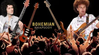 BOHEMIAN RHAPSODY ONLY GUITAR AND BASS (Brian May and John Deacon)-FerSo