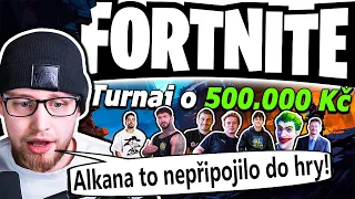 Finále Fortnite TURNAJE o 500.000 Kč - Alkan, MGFitman, Haiset, Wraxx, Dodo, Herdyn, Spajkk a další!