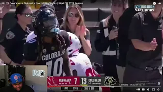 No. 22 Colorado vs. Nebraska Football Highlights | Week 2 | 2023 Season(reaction)