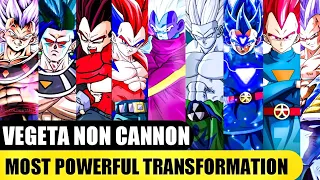 Top 10 Most Powerful Non Cannon Forms Of Vegeta/In Hindi/Next Jen Comics||