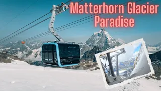 Switzerland's Crown Jewel: Matterhorn glacier Paradise in 4K Splendor 👀