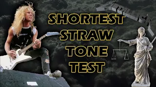 Metallica- The Shortest Straw (Tone Test)