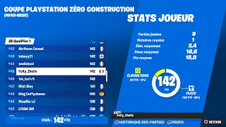 How I Qualified For The Zero Build PlayStation Cup Finals On PS4 ! (100$ Guaranteed)