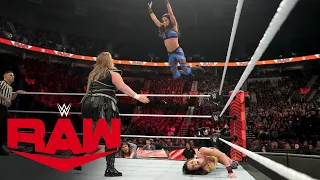 Carter & Chance vs. Green & Niven – WWE Women’s Tag Team Title Match: Raw highlight, Jan. 8, 2024