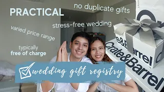 WHY HAVE A WEDDING GIFT REGISTRY & Our Philippine Wedding Gift Registry Experience