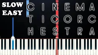 The Cinematic Orchestra - To Build A Home (Slow Easy Piano Tutorial)