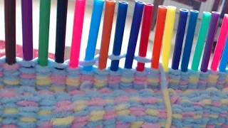 Make your own weaving sticks. Fantastic way to recycle and make your own weaving sticks.