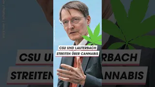 Lauterbach & CSU: CANNABIS-BEEF! 🥦 #shorts