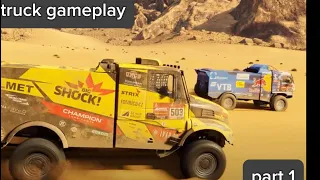 Dakar desert rally TRUCK gameplay