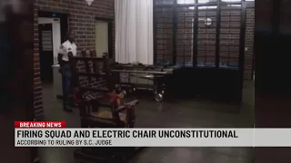 SC court rules electric chair, firing squad unconstitutional