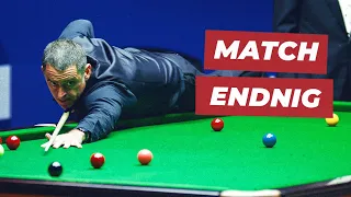 Ronnie O'Sullivan vs Mark Selby Semi Final Ending | Shanghai Masters