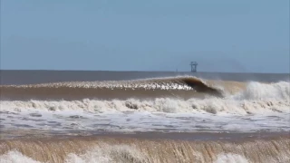 Matagorda, Texas Surf 4-30-2017  - "The Banks"