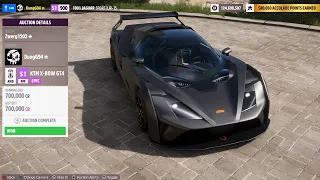 How to get the KTM X-BOW GT4 in Forza Horizon 5 with Auction House