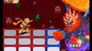 Megaman Battle Network 5 Me(Sol Cross Megaman) vs Nebula Gray Omega