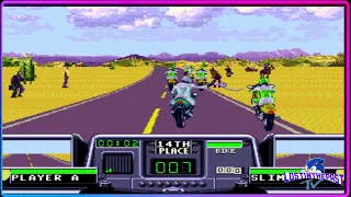 sega megadrive/genesis road rash 3 level 1