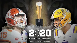 Countdown to the College Football Playoff National Championship! Clemson vs. LSU | ESPN