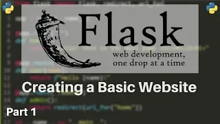 Flask Tutorial #1 - How to Make Websites with Python