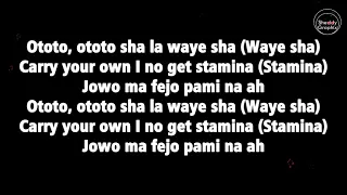 Asake Ototo Video Lyrics