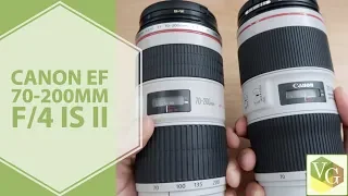 Canon 70-200mm f4 IS II vs Canon 70-200mm f4 IS