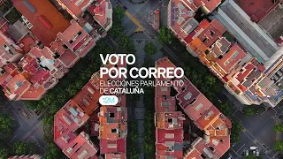 Voto por correo elecciones catalanas.