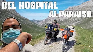 DEL HOSPITAL 🏥, a LA FAMOSA PISTA ESPINAMA-SOTRES,  MADRID GIJON 2.0 OFFROAD, MOTO TRAIL BMW F850GS