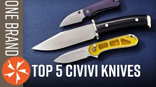 Top 5 CIVIVI Knives - One Brand Collection Challenge