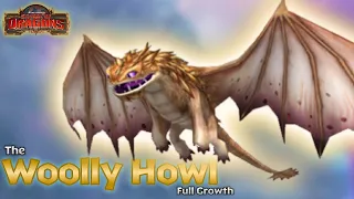 The Woolly Howl - Full Growth (Baby, Teen/Adult, & Titan Stage) | School of Dragons