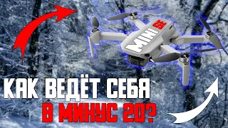 НА ЧТО СПОСОБЕН DJI MINI SE УРАЛЬСКОЙ ЗИМОЙ? Тест в минус 20!