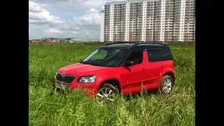 Skoda Yeti 2015 1.8 4x4 - Second Test и обзор ходовой части.