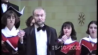 Камерний хор "Гілея" м.Полтава уривок концерту 15/10/2000