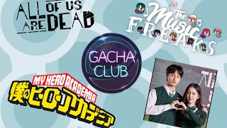 Fandoms react to eachother|| gacha club reaction video|| AOUAD, MHA, TMF|| part 2