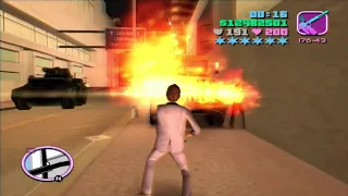 Vice city: Ken Rosenberg FlameThrower Rampage