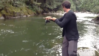 Salmon fishing GONE WRONG!