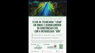 O USO DA TECNOLOGIA “LIDAR” EM OBRAS E GERENCIAMENTO DA CONSTRUÇÃO CIVIL COM A METODOLOGIA “BIM”