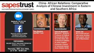 China- African Relations: ComparativeAnalysis of Chinese Investment in Easternand Southern Africa