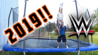 Top 50 WWE Finishers of 2019 on Trampoline