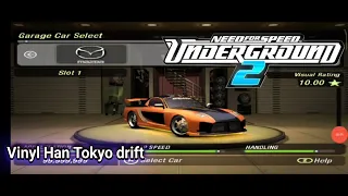 Vinyl Han Fast and Forius Tokyo drift Need For Speed Underground 2 Dolphin Emulator Android
