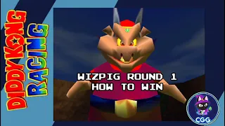 Wizpig Round 1 - Diddy Kong Racing Final Boss Guide, Hidden Party Scene and End Credits