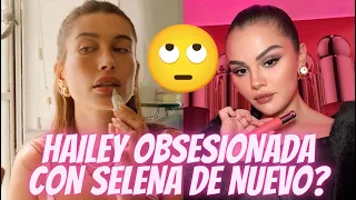 HAILEY BIEBER es acusada de copiar descaradamente “RARE BEAUTY” la línea de maquillaje SELENA GOMEZ