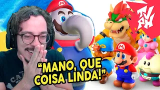 REACT - NINTENDO DIRECT COM MARIO RPG, MARIO WONDER E MAIS