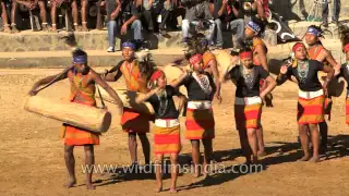 Wangala dance presented by the Garo tribe