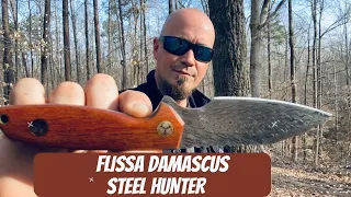 FLISSA Damascus Hunting Knife