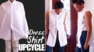 How To Turn a Man's Dress Shirt into a Woman's Blouse | BlueprintDIY